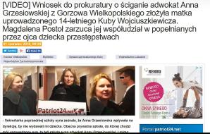 [VIDEO] Sprawa gorzowskiej adwokat Anny Grzesiowskiej: Policja rozpoczyna przesłuchania w sprawie jej udziału w uprowadzeniu i przetrzymywaniu dziecka! Matka chłopca powiadamia brytyjską Policję. Chce dla niej Europejskiego Nakazu Aresztowania i deportacji