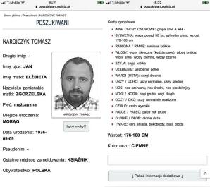 Poszukiwany 45-letni Tomasz Narojczyk. Może ukrywać się na Litwie, Łotwie i Estoni! Poszukuje go Policja, ekipa Krzysztofa Rutkowskiego jest na jego tropie!