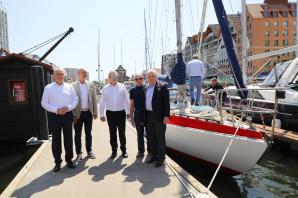 Jacht MAZUREK po 45 latach powrócił do Gdańska