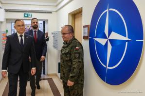 [VIDEO] Wojskowa narada przed szczytem NATO