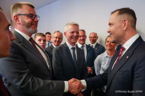 [VIDEO] Karol Nawrocki z wizytą w Muzeum II Wojny Światowej w Gdańsku