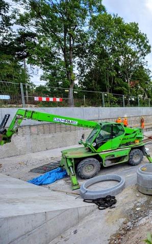 [FOTO] Postęp prac na budowie tunelu w Wawrze 