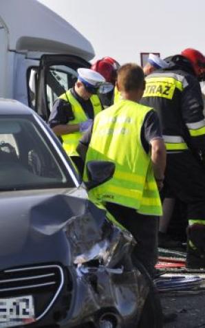 [VIDEO] Karambol na krajowej 