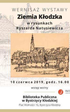 Bystrzyca Kłodzka: zaproszenie na wystawę rysunków