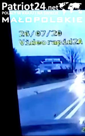 [VIDEO] Pościg za motocyklistą drogą wojewódzką 977