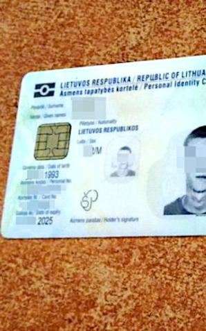 Obywatele Litwy z podrobionymi dokumentami
