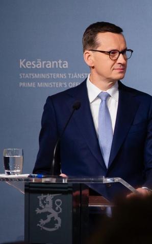 [VIDEO] Premier w Finlandii: Musimy odeprzeć zagrożenie ze strony Rosji raz na zawsze