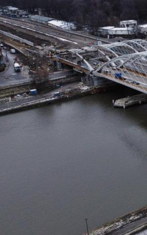 Ostatni most w Krakowie na ostatniej prostej