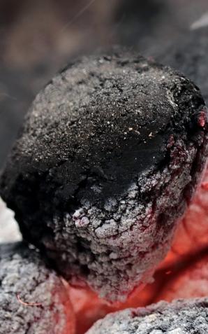 Na dworze było zimno, więc zrobili grilla na  klatce schodowej. Biesiadę przerwali funkcjonariusze policji.