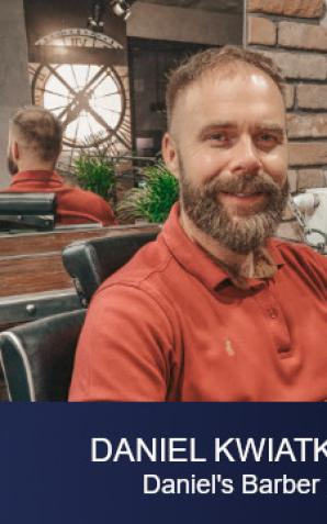 Daniel Kwiatkowski: Barber odpowiedzialny za słynną fryzurę Krzysztofa Rutkowskiego!