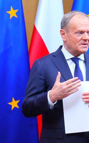 [VIDEO] Europa musi być bezpieczna i zjednoczona – Premier Donald Tusk przed posiedzeniem Rady Europejskiej