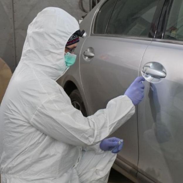 Policjanci odnaleźli i zabezpieczyli Lexusa, który uczestniczył w śmiertelnym potrąceniu na DK16