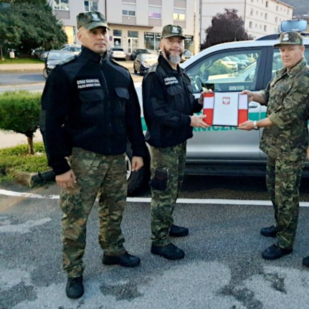 Zmiana na misji Straży Granicznej w Republice Słowenii w ochronie granicy słoweńsko-chorwackiej