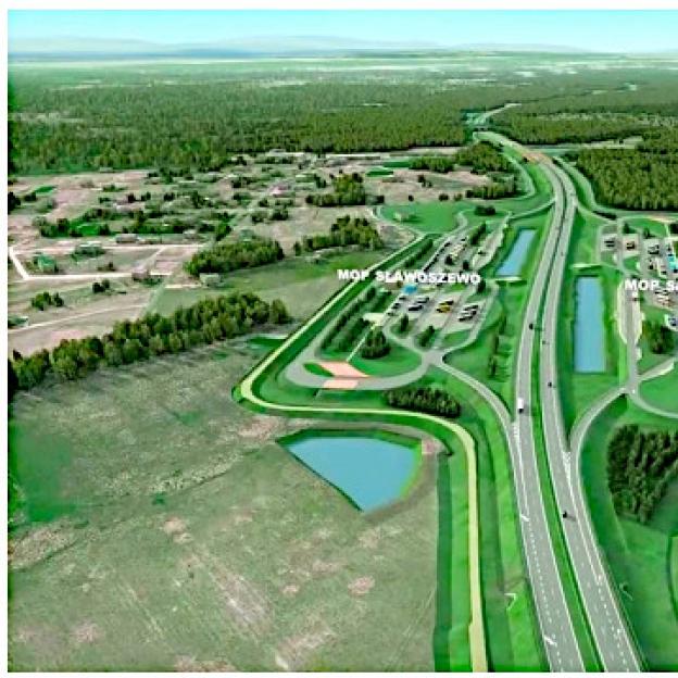 [VIDEO] S6 Zachodnia Obwodnica Szczecina, wizualizacja odcinka Dołuje - Police