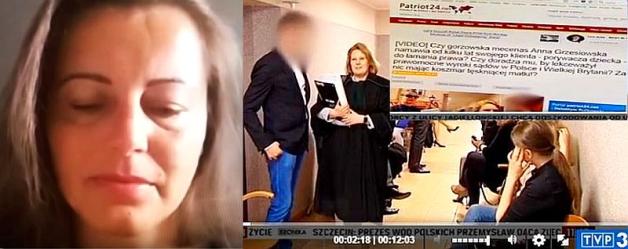 [VIDEO] Sprawa gorzowskiej adwokat Anny Grzesiowskiej: Policja rozpoczyna przesłuchania w sprawie jej udziału w uprowadzeniu i przetrzymywaniu dziecka! Matka chłopca powiadamia brytyjską Policję. Chce dla niej Europejskiego Nakazu Aresztowania i deportacji