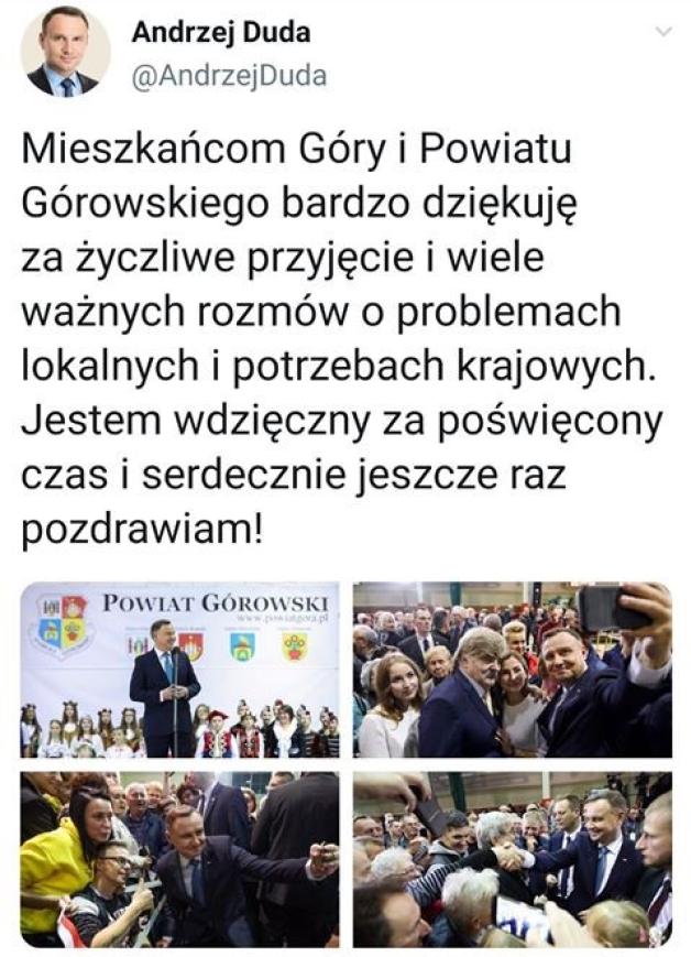 Prezydent w województwie dolnośląskim