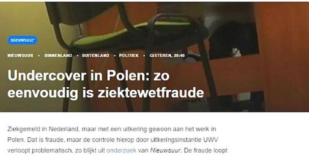 Oświadczenie Ambasady RP w Hadze w związku z reportażem programu Nieuwsuur z 2.03.2020 r.