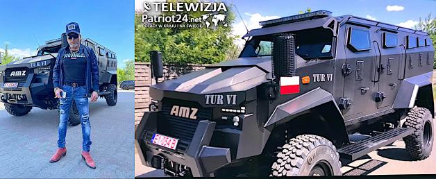 [VIDEO] Wóz pancerny o wartości 3 milionów zł. Biuro RUTKOWSKI podjęło decyzję o zakupie „POTWORA”!