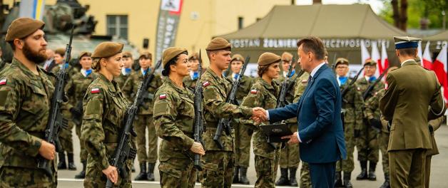 [VIDEO] Terytorialsi rosną w siłę! Kolejnych 700 ochotników dołącza do brygad