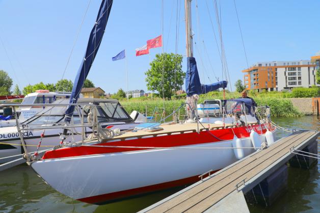 Jacht MAZUREK po 45 latach powrócił do Gdańska