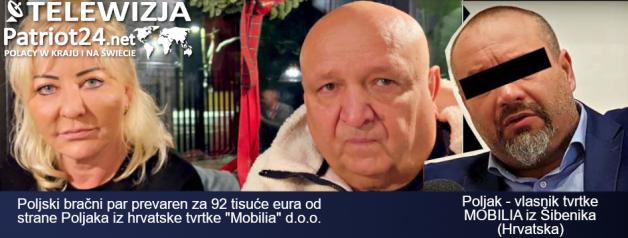 PATRIOT24 RUTKOWSKI U AKCIJI: Prijevara 'Hrvatskih Snova': Općinski tužitelj u Šibeniku osobno istražuje prijavu prijevare od strane Poljaka iz tvrtke MOBILIA