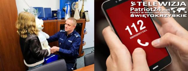 Komendant podziękował za wzorową postawę 10-letniej mieszkance Jędrzejowa