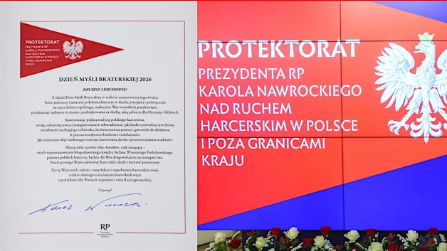 [VIDEO] Honorowy Protektorat Prezydenta RP  Karola Nawrockiego nad ruchem harcerskim